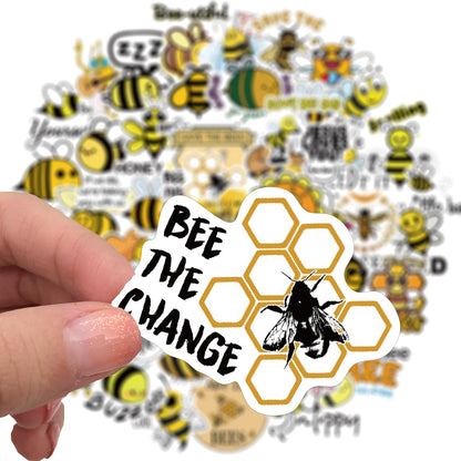 50 Inspirational Bee Doodle Stickers