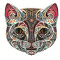 Colorful Cat Wooden Jigsaw Puzzle Collection