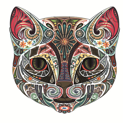 Vibrant Wooden Puzzle Collection