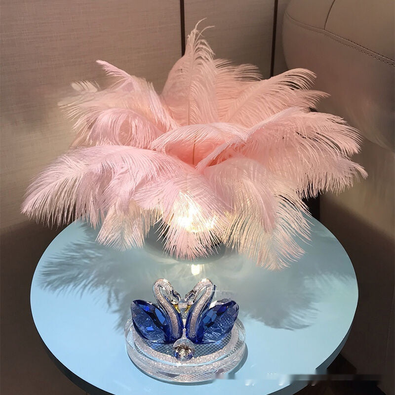 Decorative Feather Touch Lamp