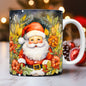 Christmas Theme 3D Image Ceramic Mug