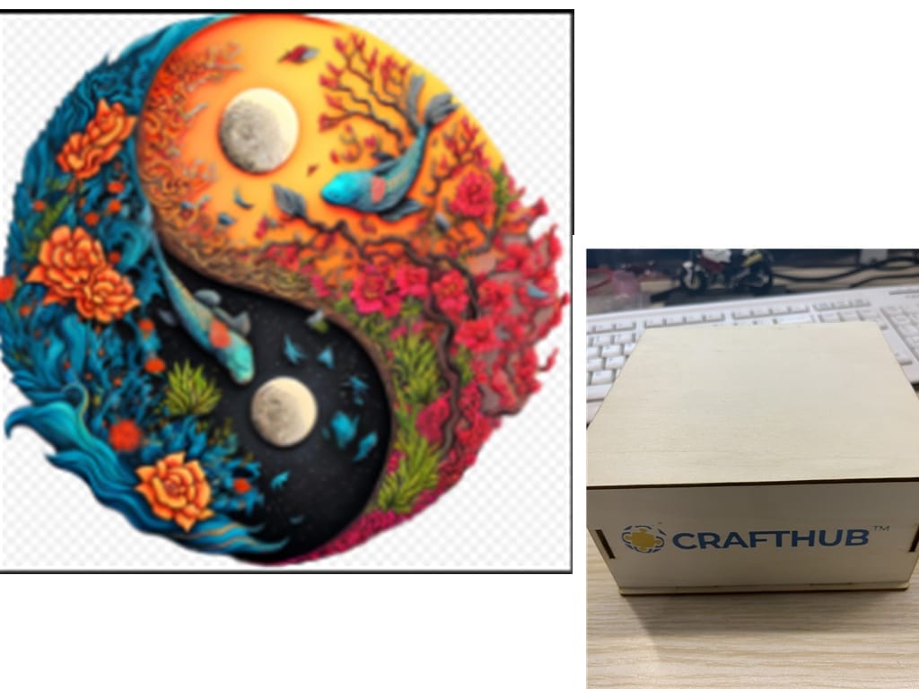 Tropical Harmony Fish Wooden Puzzles Collection