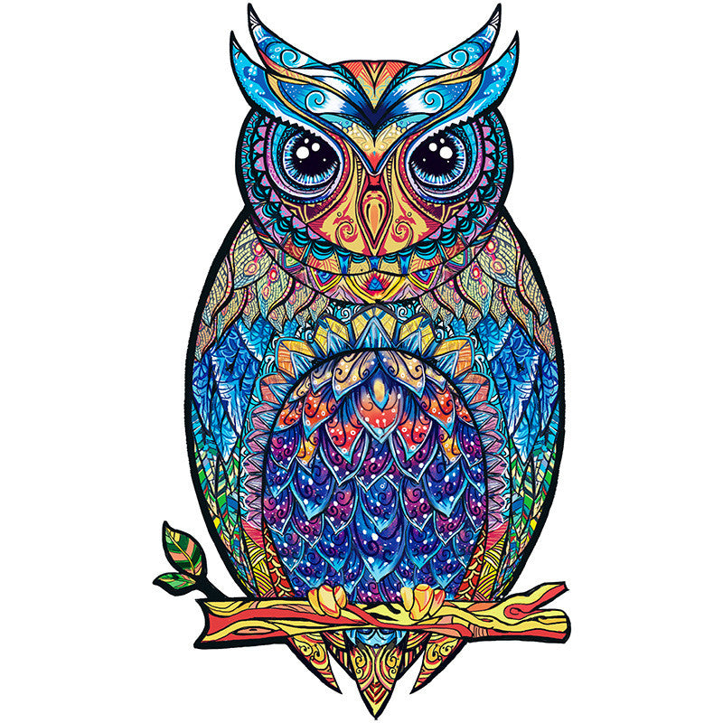 Enchanted Owls Wooden Puzzle Collection