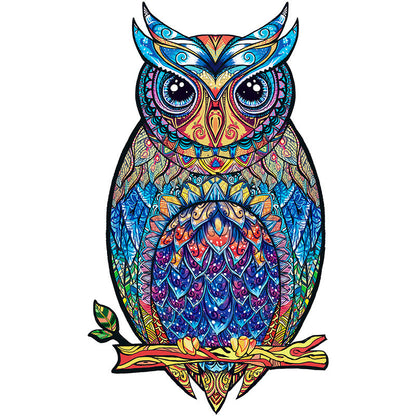 Enchanted Owls Wooden Puzzle Collection
