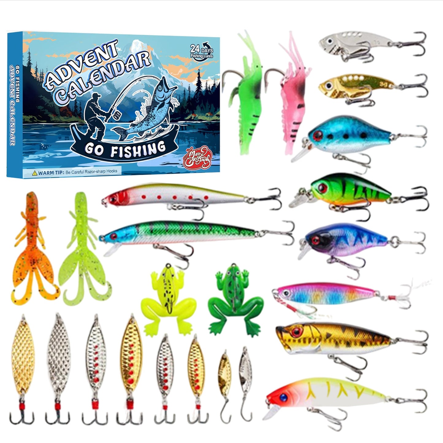 Fishing Gear Christmas Advent Calendar