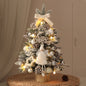 Miniature Artificial Decorated Christmas Tree With Lights