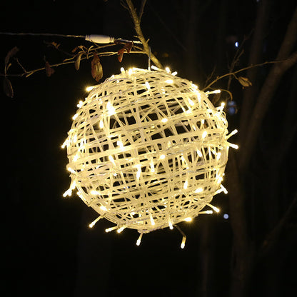 LED Hanging Tree String Ball Lights