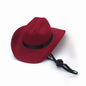 Adjustable Cowboy Hat for Pets