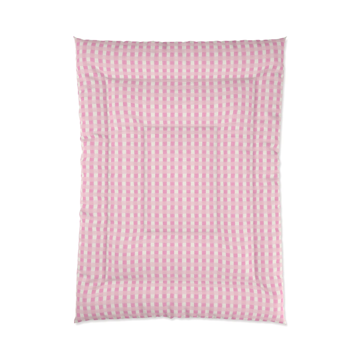 Dreamy Rose Gingham Comforter