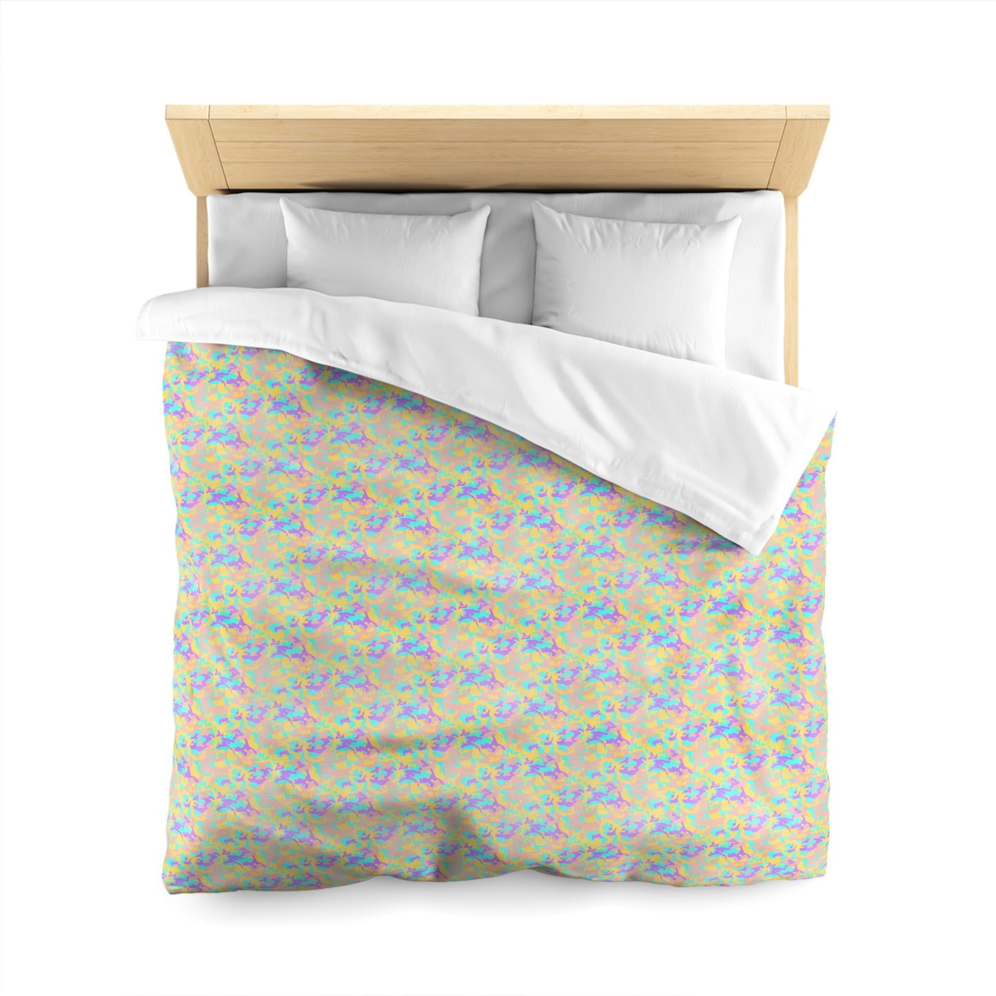 Dreamsicle Camo Duvet Bedding Set