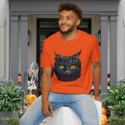 Creepy Black Cats 15 Adult T-shirt