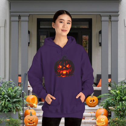 ""Inferno Jack-O’-Lantern Adult Hooded Sweatshirt