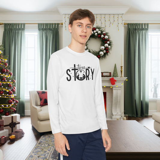 True Story (Nativity) Youth Long Sleeve Tee