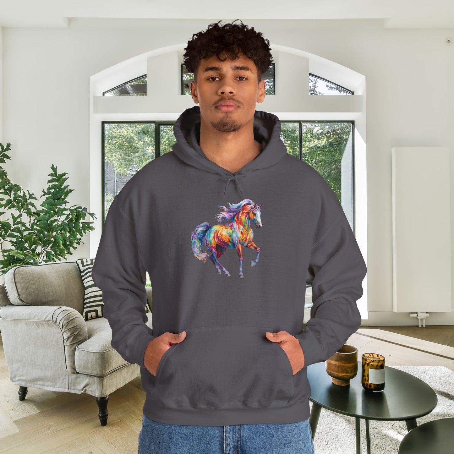 Dreamscape Stallion Adult Heavy Blend™ Hooded Sweatshirt