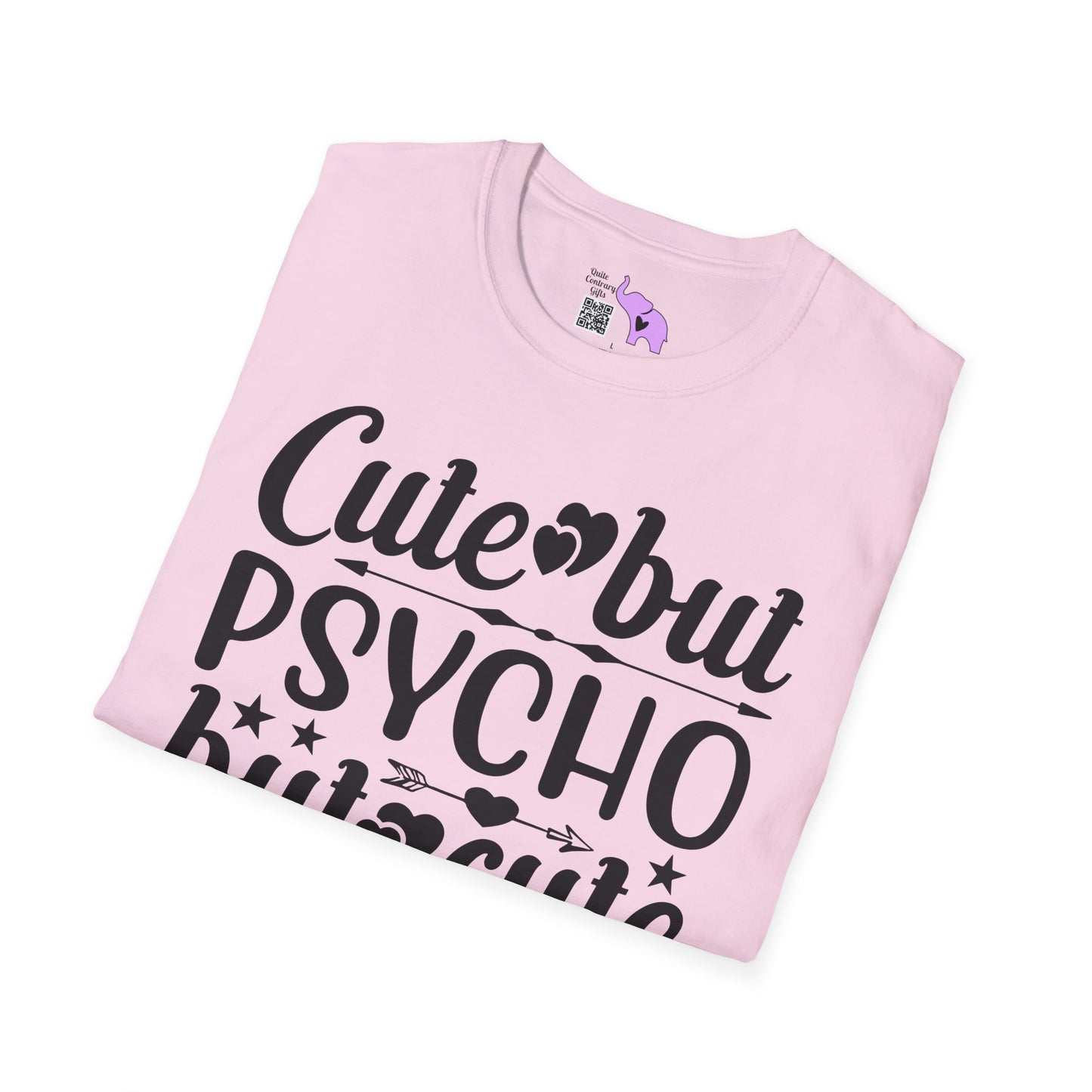 Cute But Psycho But Cute (2) Adult T-shirt