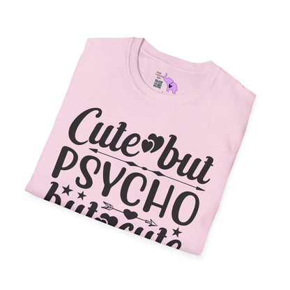 Cute But Psycho But Cute (2) Adult T-shirt