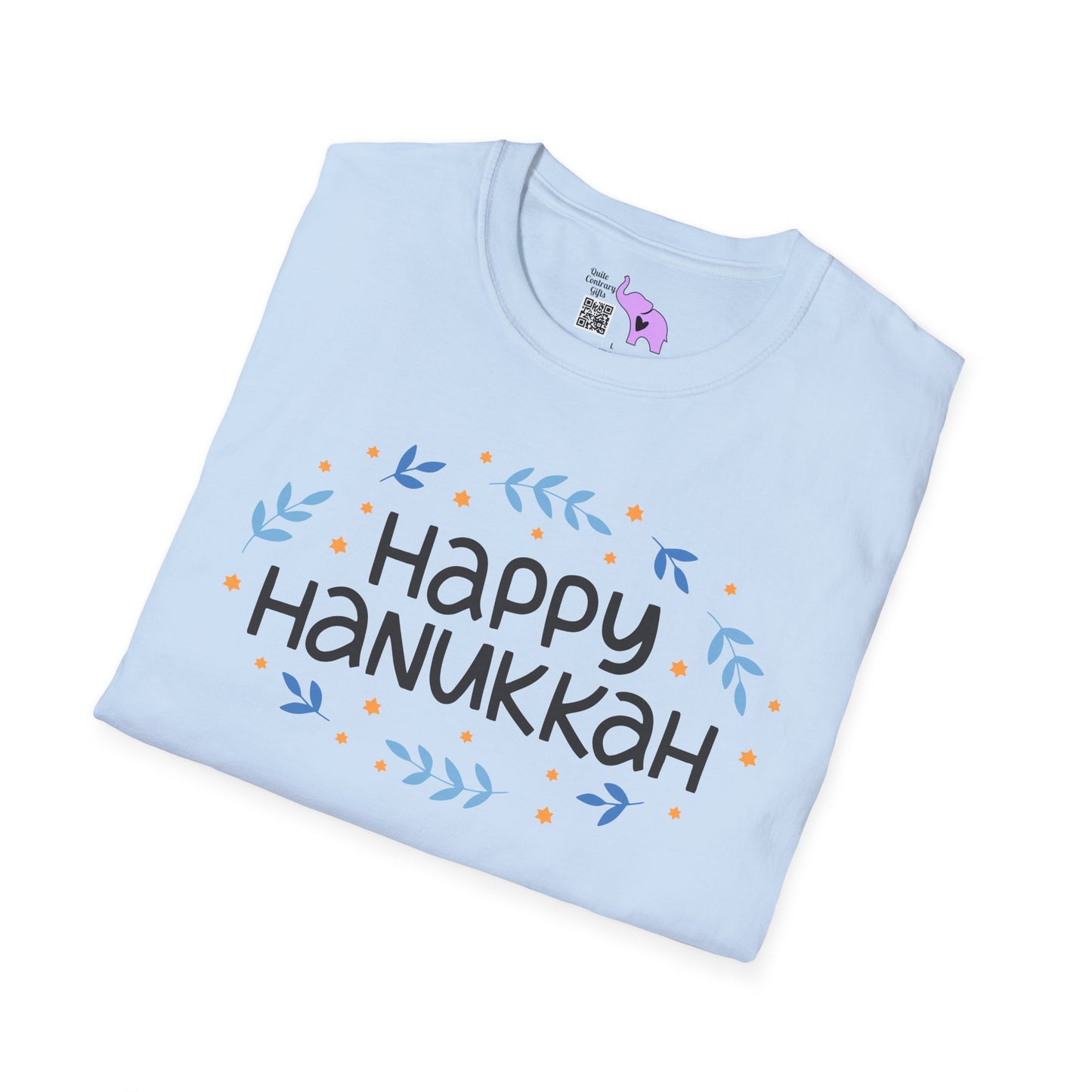 Happy Hanukkah 4 Adult T-shirt