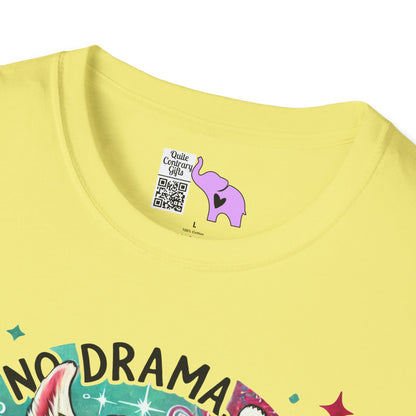No Drama Just Llama Adult T-shirt