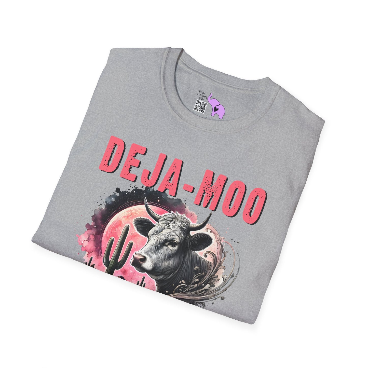 Deja Moo (2) Adult T-shirt