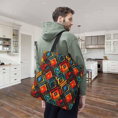 Abundance Rhythm Canvas Tote Bag