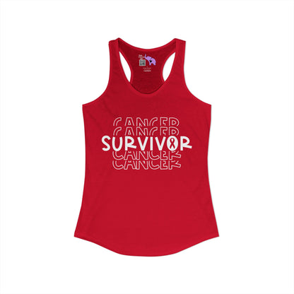 Cancer Survivor Women's Ideal Racerback Tank