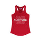 Cancer Survivor Women's Ideal Racerback Tank