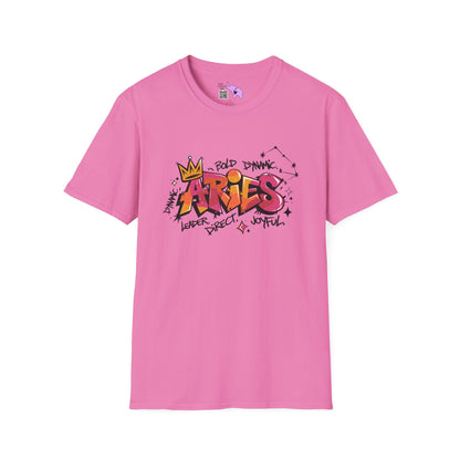 Aries Street Art Adult T-shirt