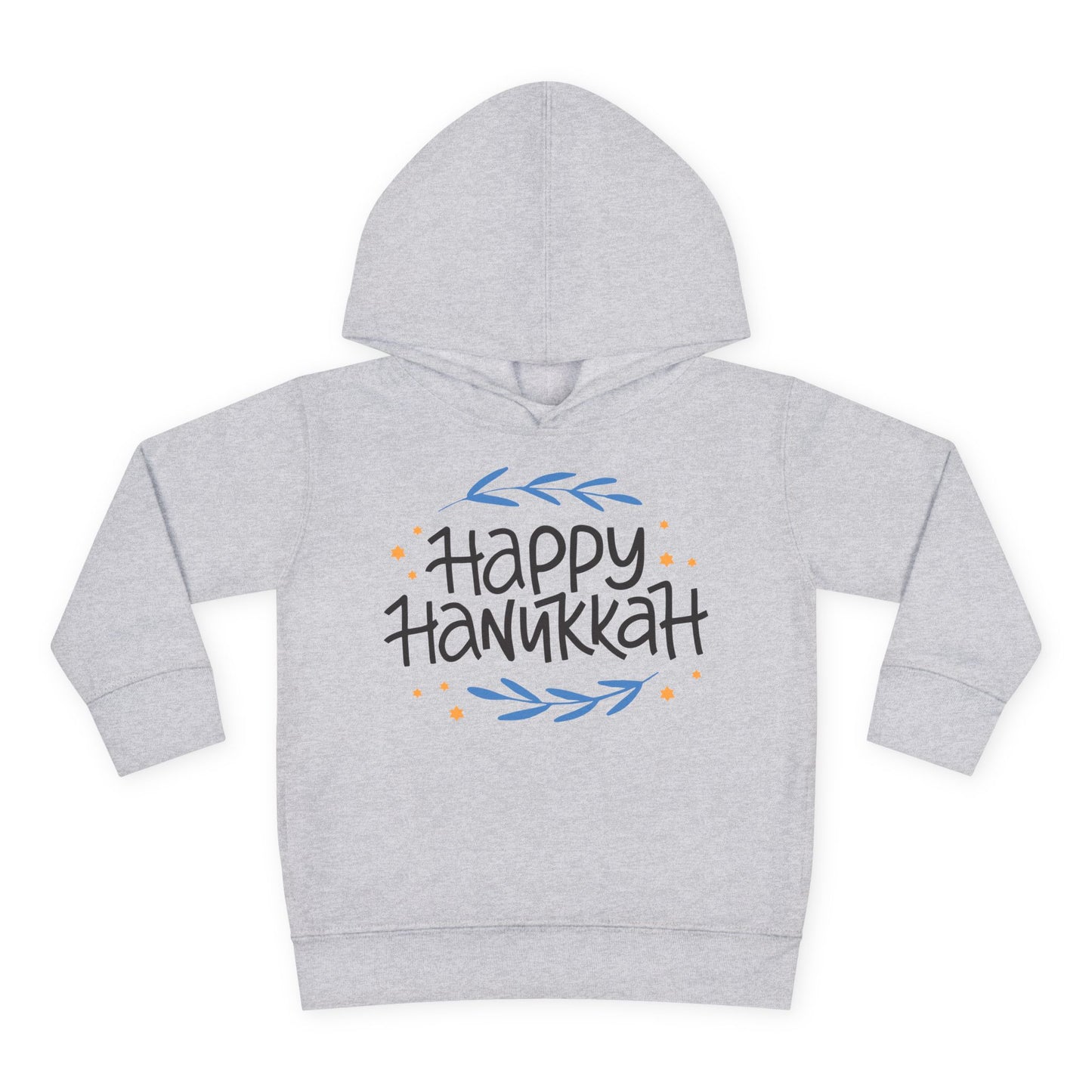 Happy Hanukkah 2 Toddler Pullover Fleece Hoodie