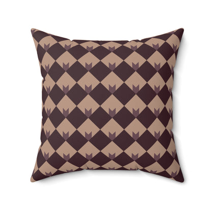 Diamond Bloom-Crimson & Plum Basic Bedding Set
