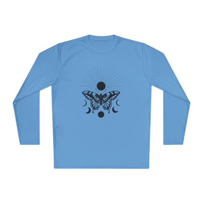 Butterfly w/Sun, Moon, & Stars Adult Long Sleeve Tee