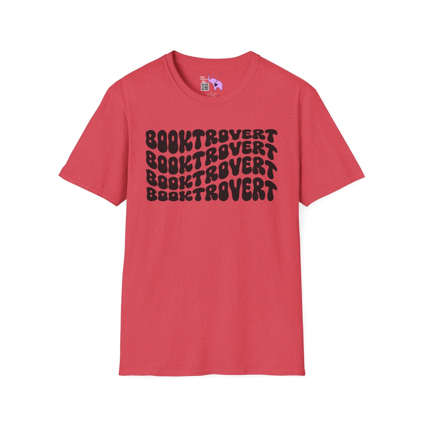 Booktrovert Adult T-shirt