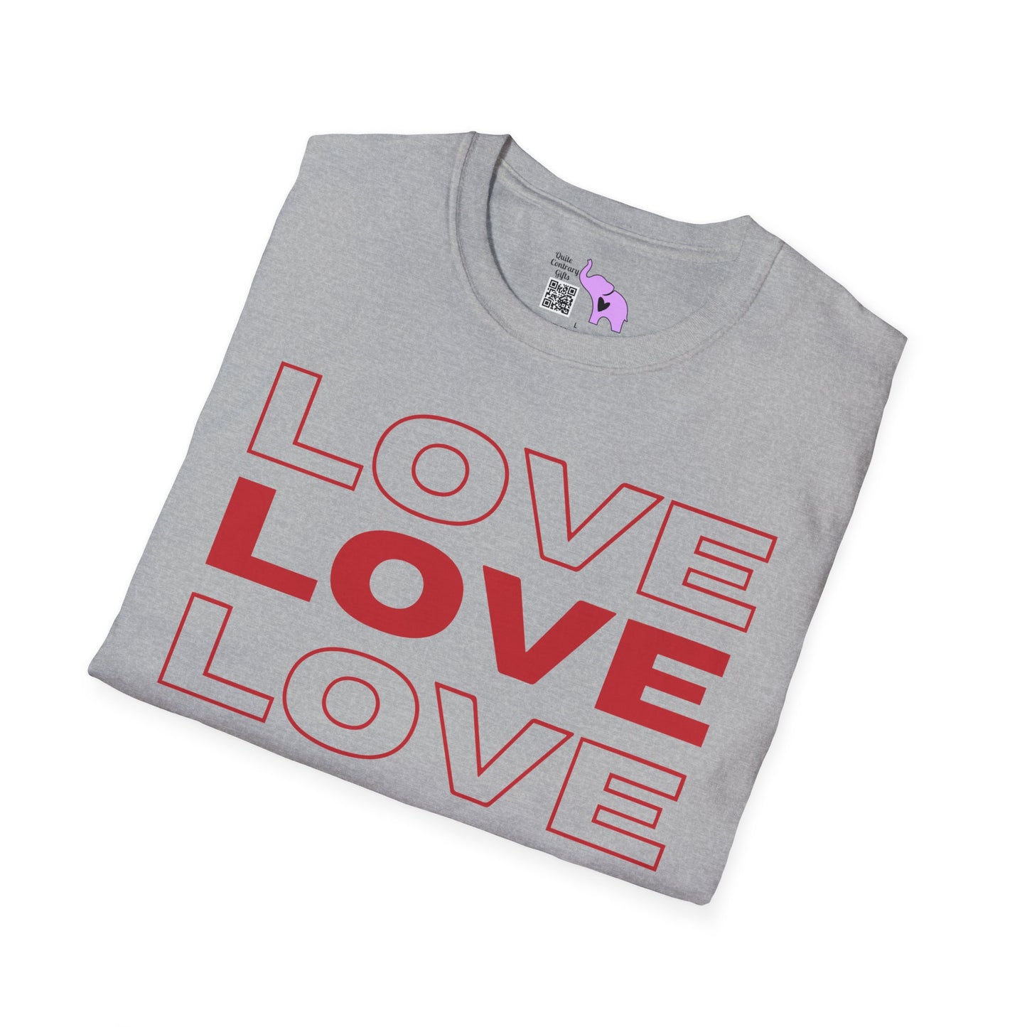Love x4 Adult T-shirt