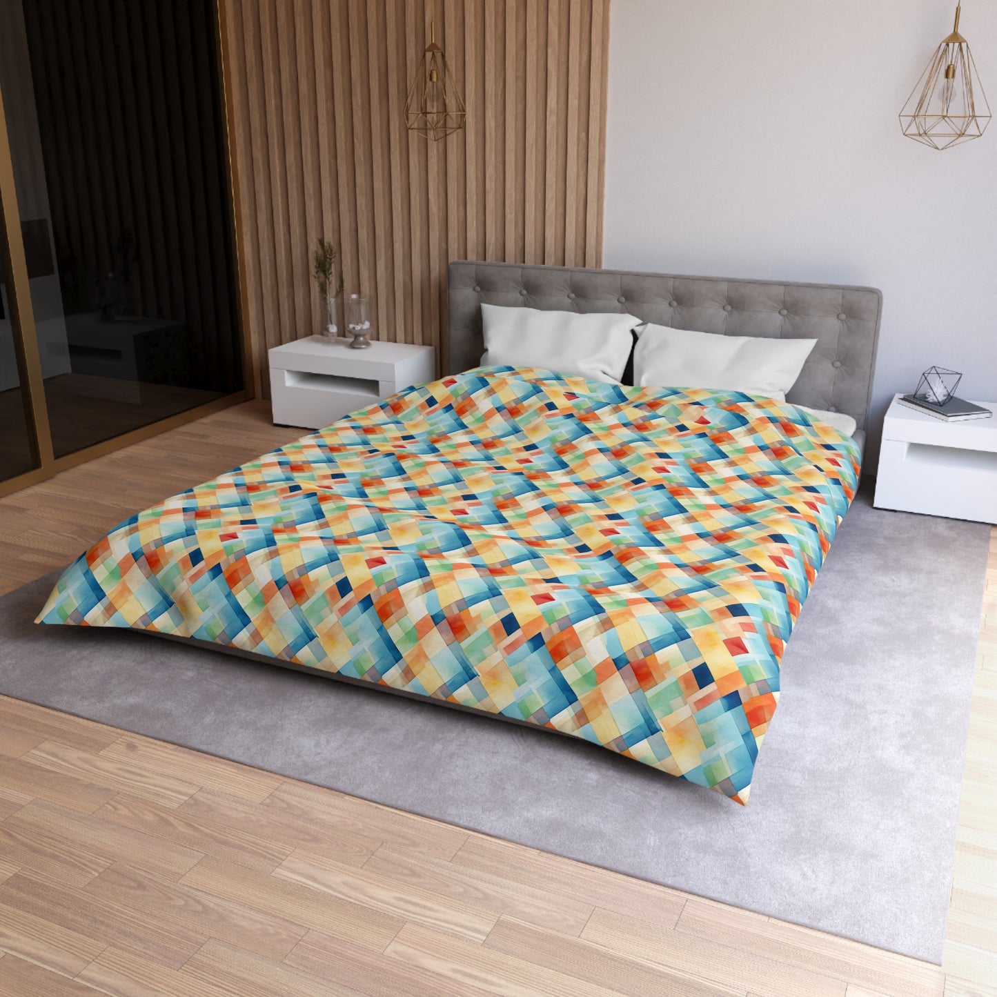 Rustic Radiance Microfiber Duvet Cover
