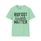 Bigfoot Lives Matter Adult T-shirt