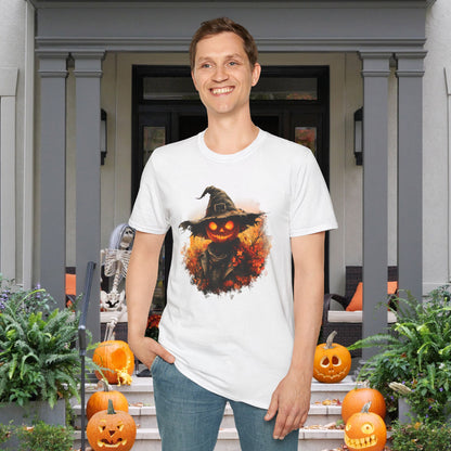 Halloween Scarecrow 4 Adult T-shirt