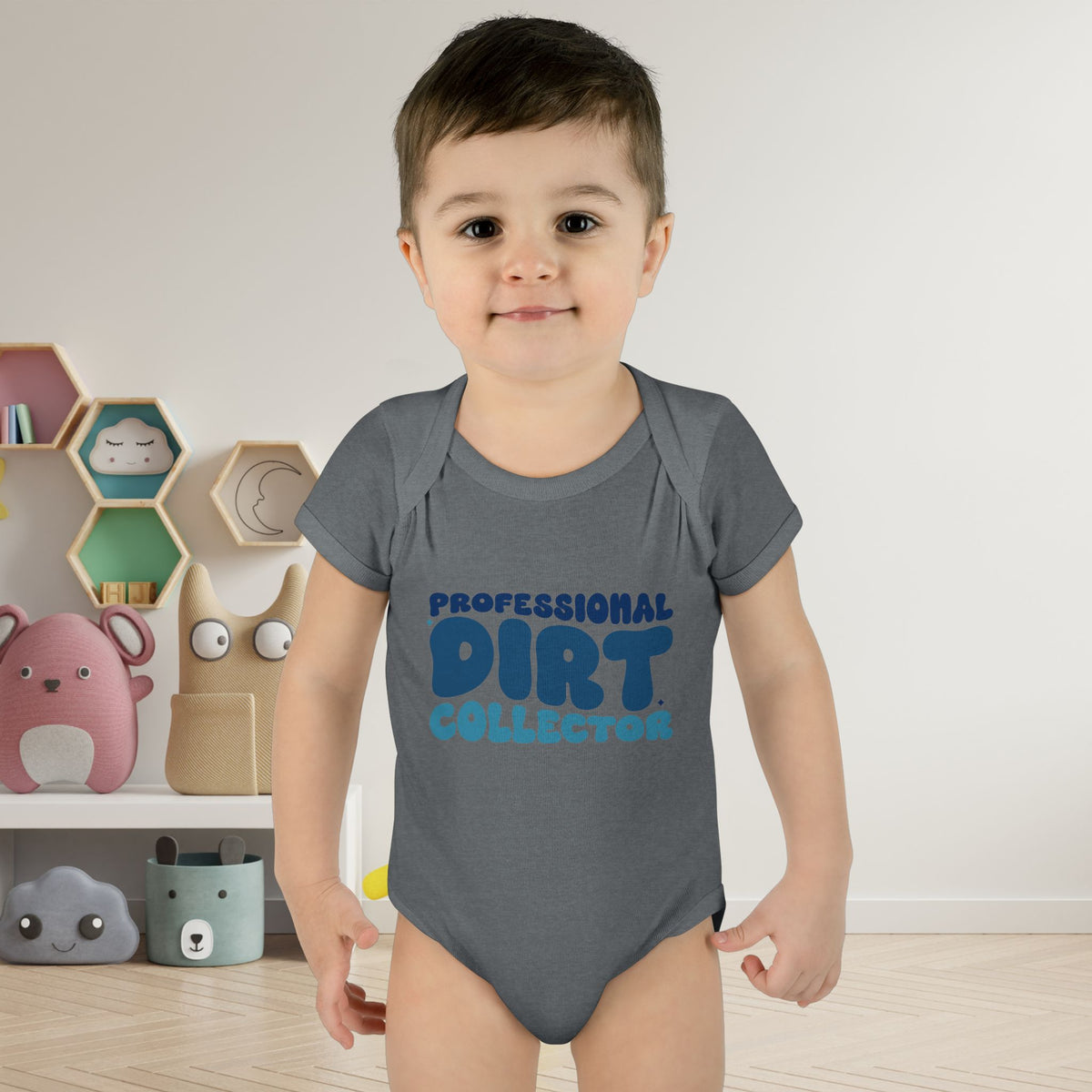 Professional Dirt Collector Baby Rib Bodysuit