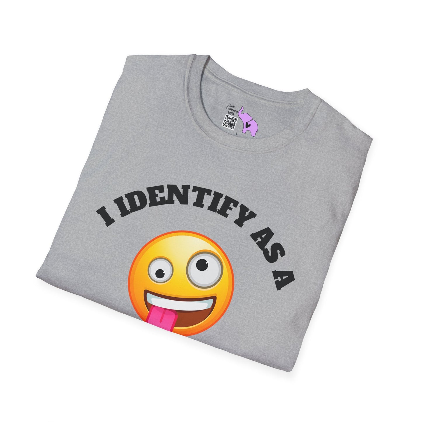 I Identify As A Problem Adult T-shirt