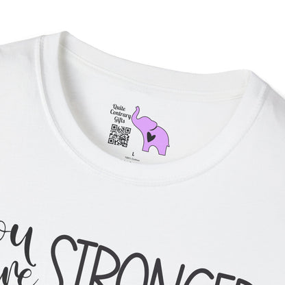 You Are Stronger Than What's Making You Anxious Adult T-shirt