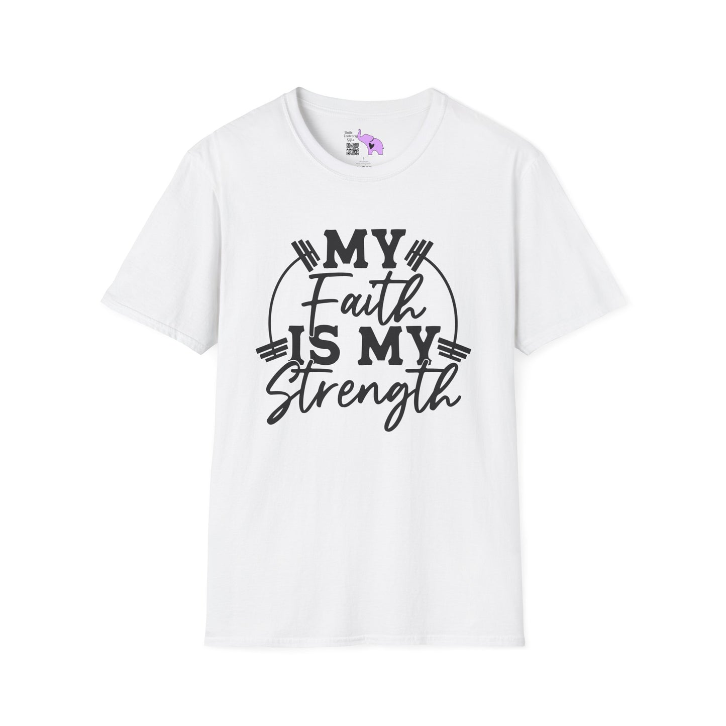 My Faith Is My Strength Adult T-shirt