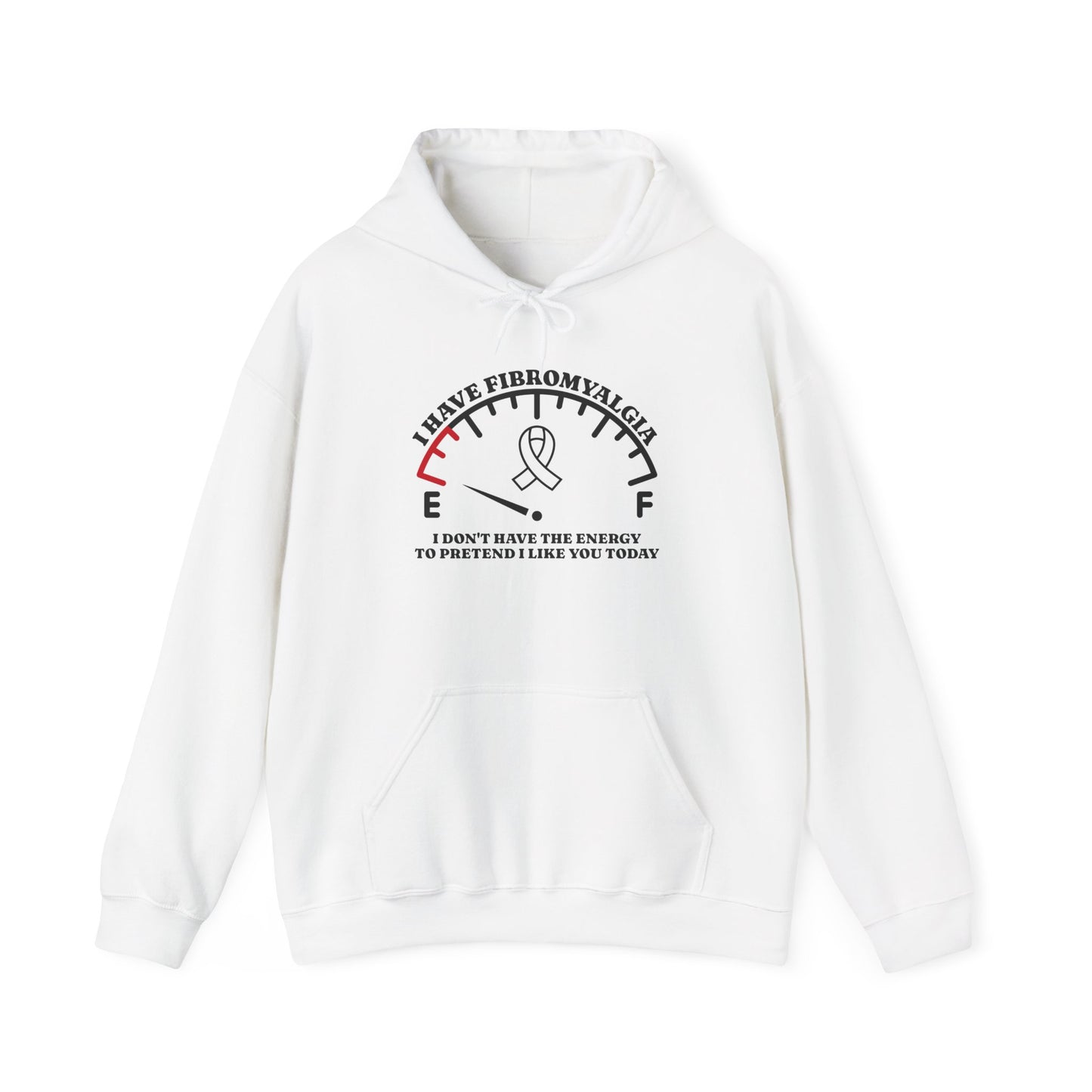 I Have Fibromyalgia I Don't Have The Energy... Adult Heavy Blend™ Hoodie