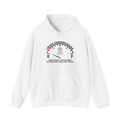 I Have Fibromyalgia I Don't Have The Energy... Adult Heavy Blend™ Hoodie
