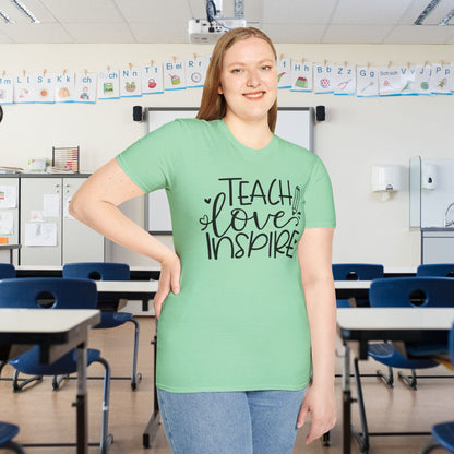 Teach Love Inspire Adult T-shirt