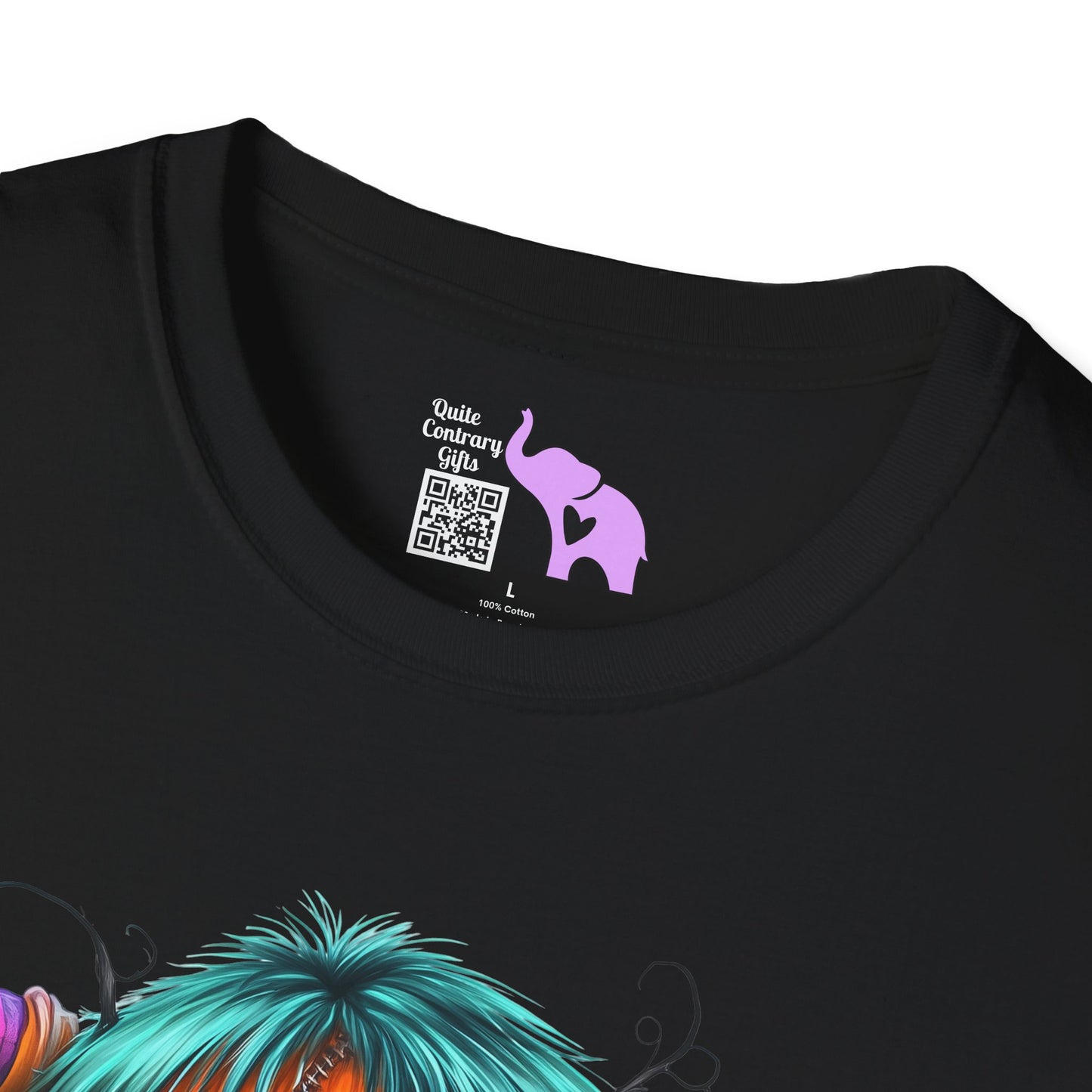 Patchwork Pumpkin Heart Adult Unisex Tshirt