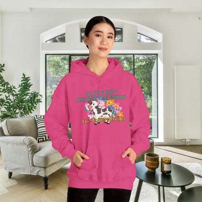 I'm Fat But I Identify as Skinny; I'm Trans-slender Heavy Blend™ Hooded Sweatshirt