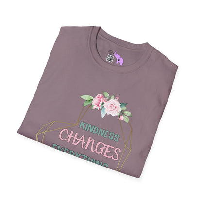 Kindness Changes Everything Adult T-shirt