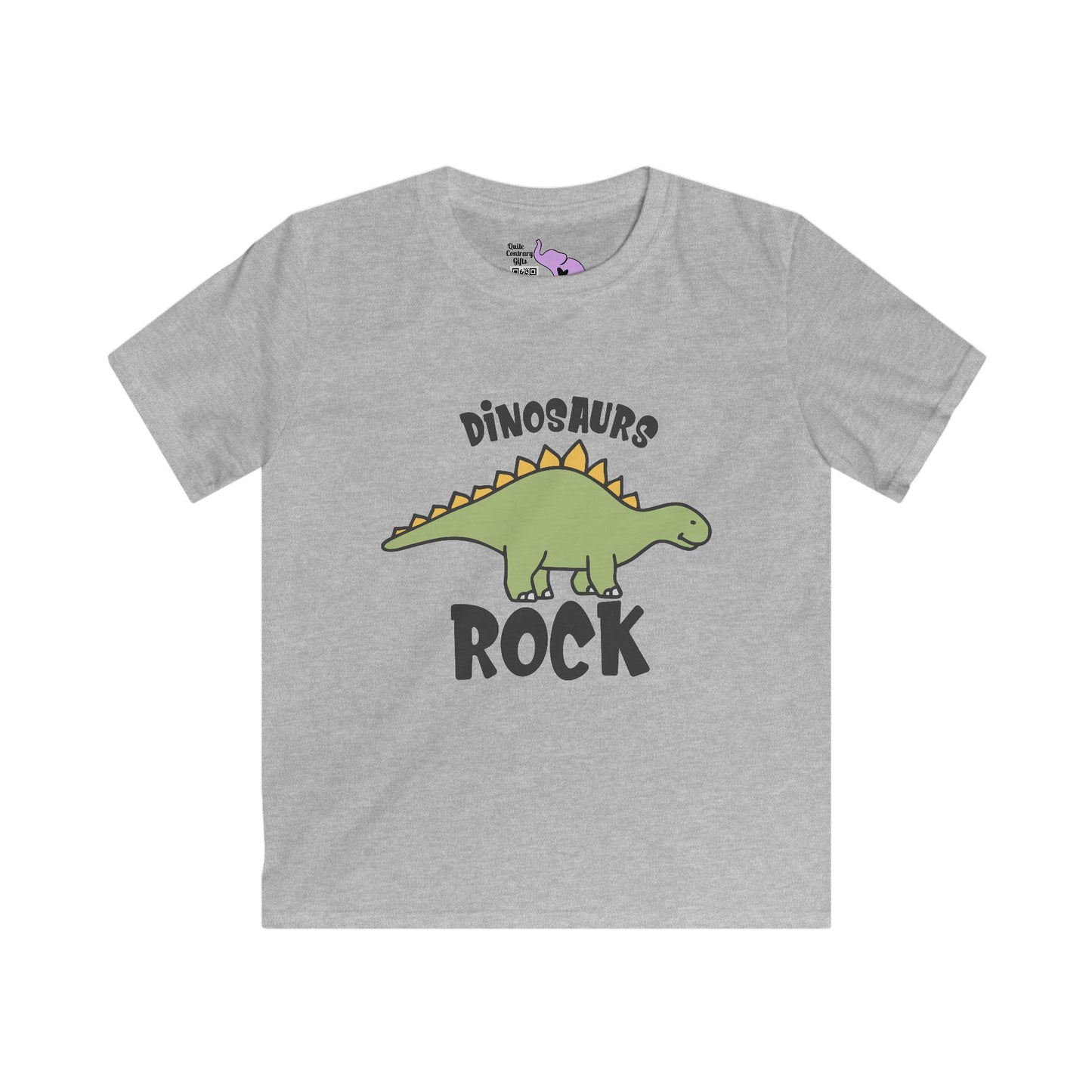 Dinosaurs Rock Youth Softstyle Tee