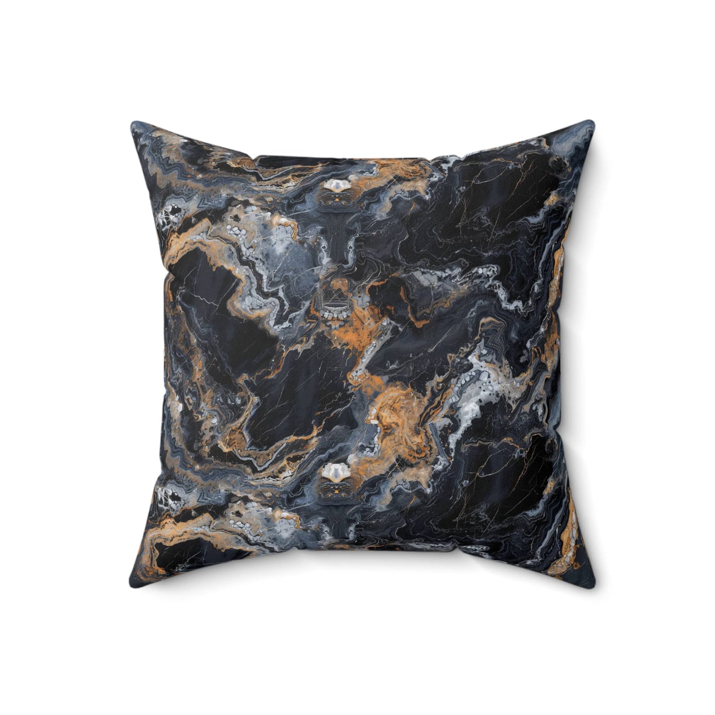 Moonspill Marble Throw Pillow
