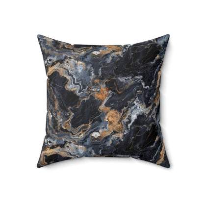 Moonspill Marble Throw Pillow