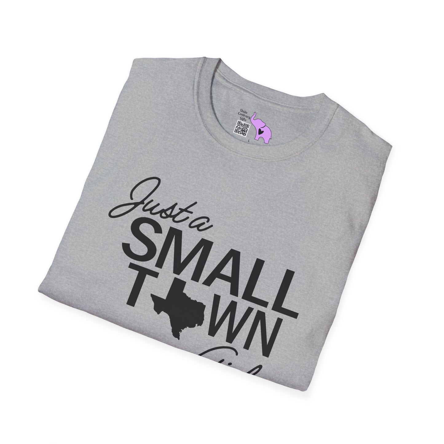 Just A Small Town Girl (Texas) Adult T-shirt
