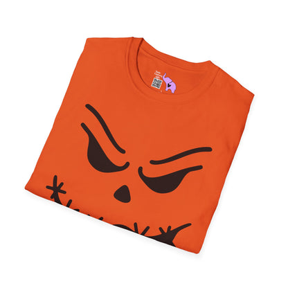 Loopy Jack-O-Lantern Adult Unisex Tshirt